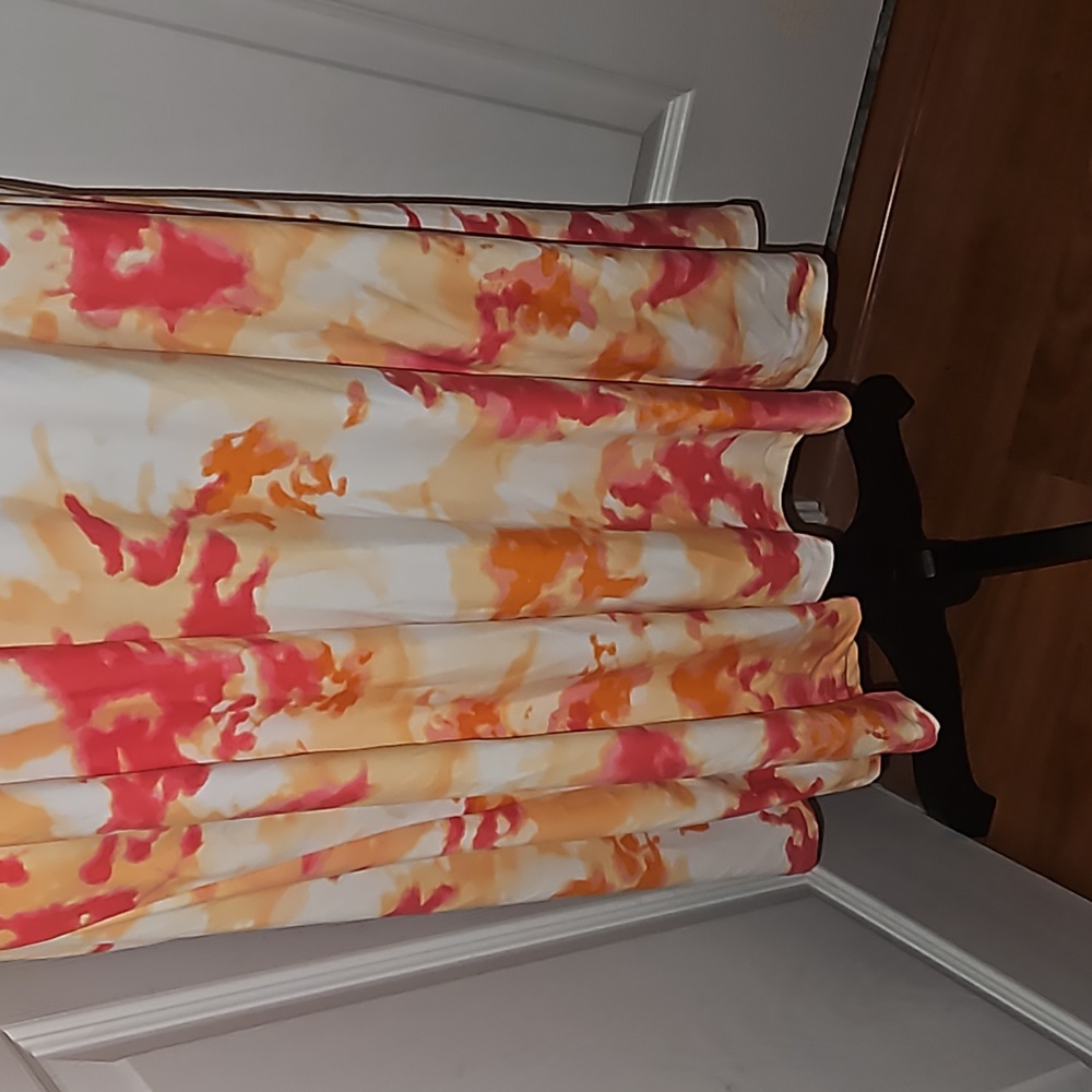 Allison Brittney Plus 1X Tie-dye Print Dress - Picture 3 of 6